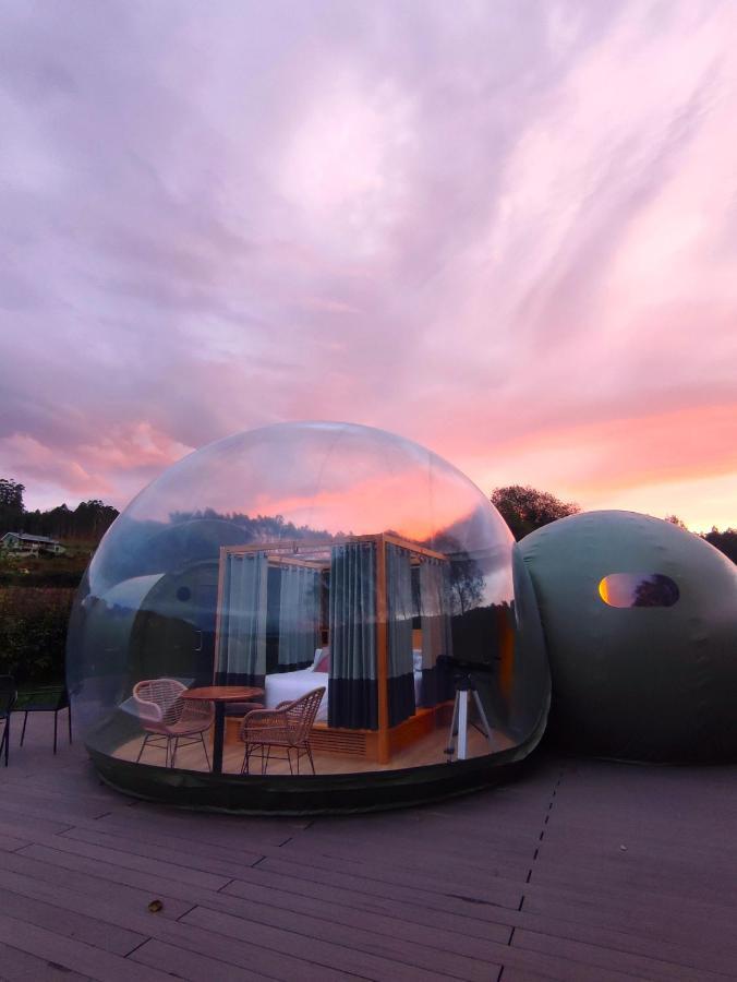 Luzada Glamping Burbujas - Designed For Adults Otel Juances Dış mekan fotoğraf