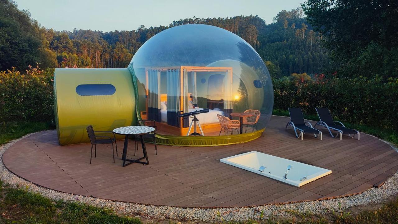 Luzada Glamping Burbujas - Designed For Adults Otel Juances Dış mekan fotoğraf