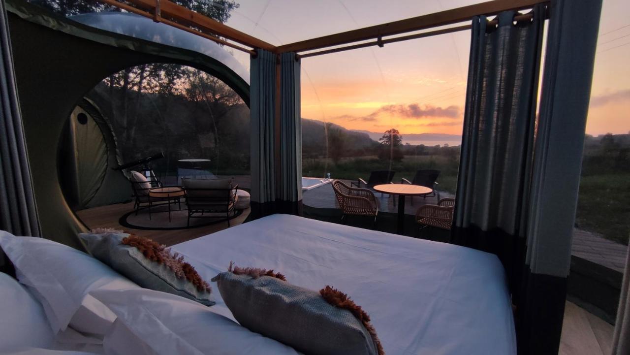 Luzada Glamping Burbujas - Designed For Adults Otel Juances Dış mekan fotoğraf